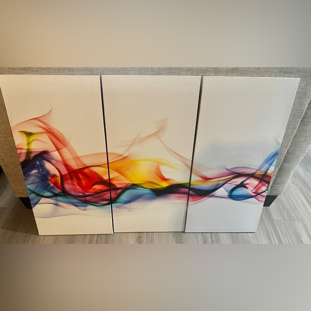 Abstract Colorful Canvas Art